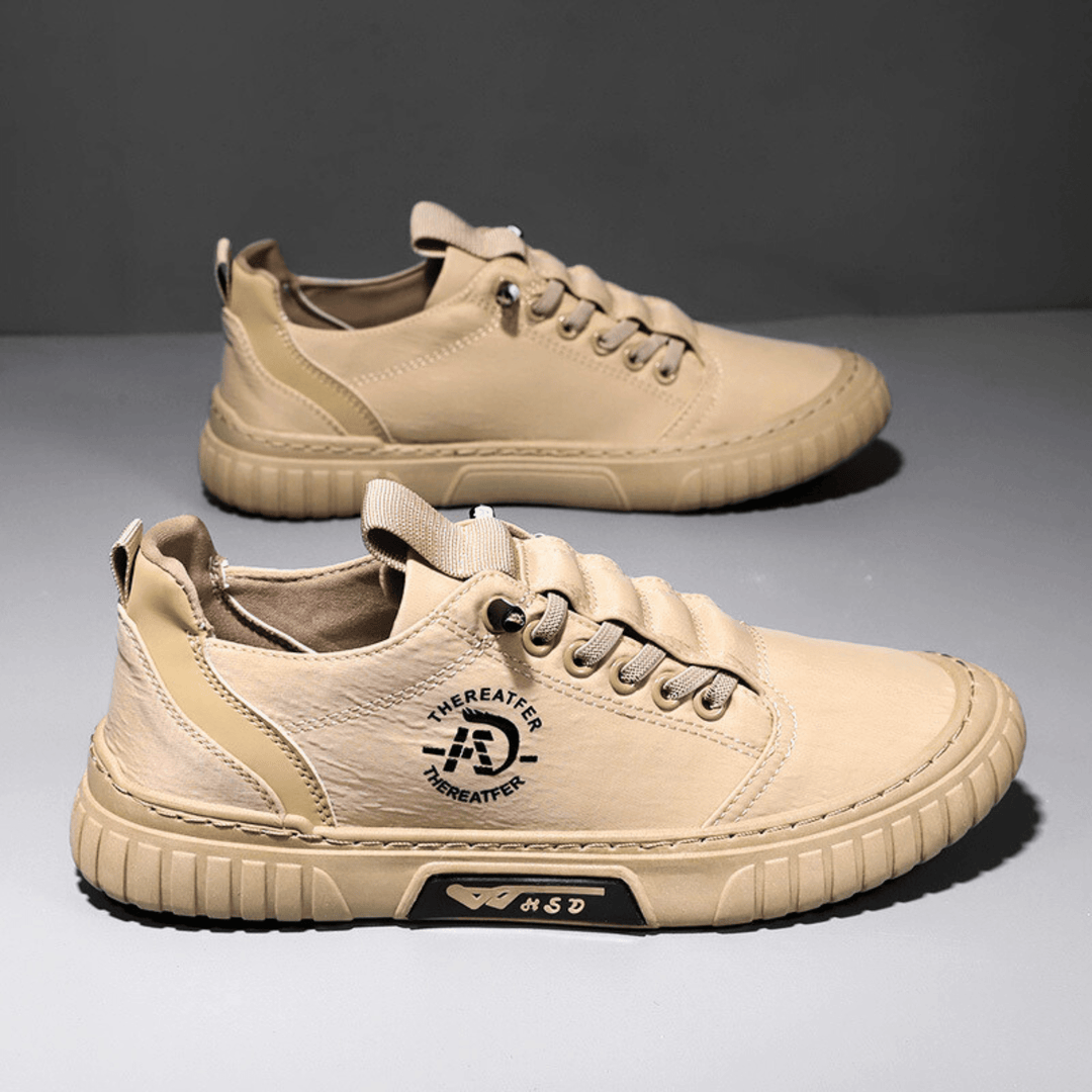 Chaussures homme printemps/automne, semelle épaisse offrant un excellent amorti et un style urbain décontracté.
