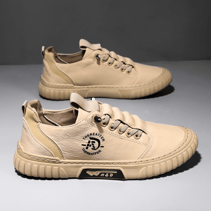 Chaussures homme printemps/automne, semelle épaisse offrant un excellent amorti et un style urbain décontracté.