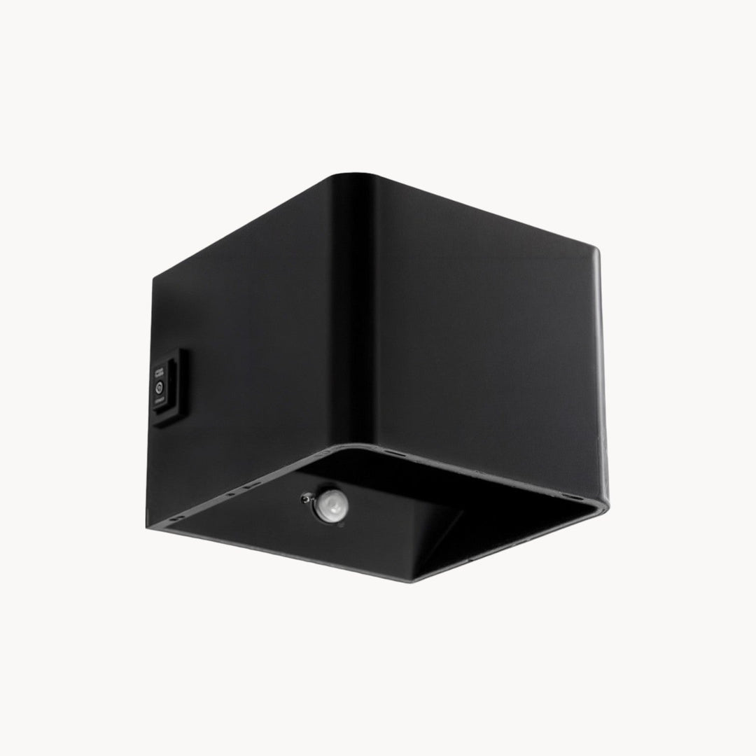 Lampe murale LED sans fil rechargeable, avec détecteur, parfaite pour l'éclairage intérieur/extérieur.