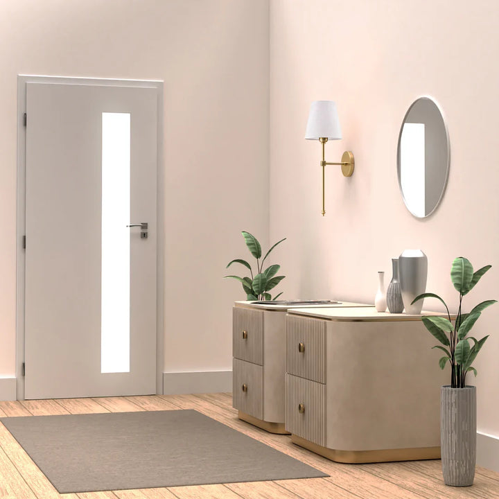 Appliques murales LED LumiTwins dorées sans fil, pack de 2, rechargeables. Éclairage d'ambiance facile à installer.