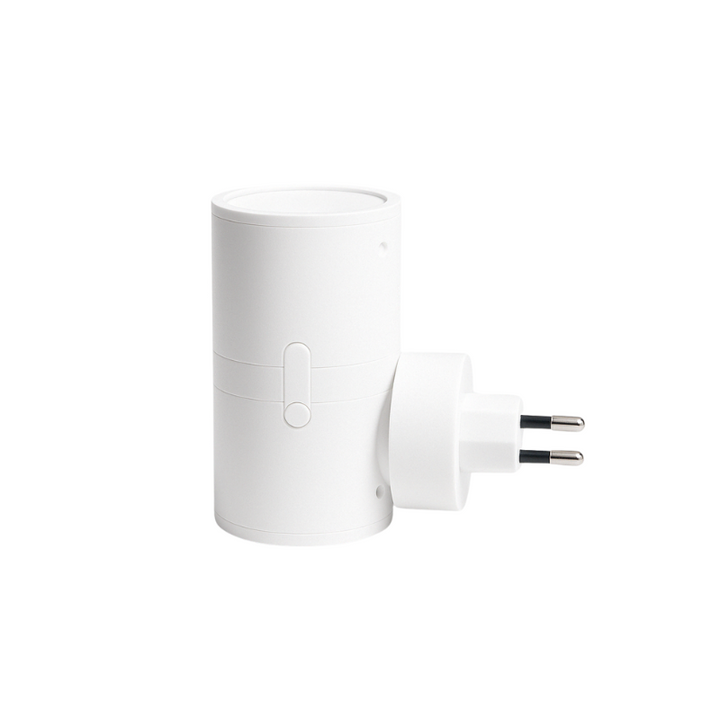 Veilleuse murale Aora LED dimmable avec capteur jour nuit, lumière apaisante pour chambre, sécurité nocturne.