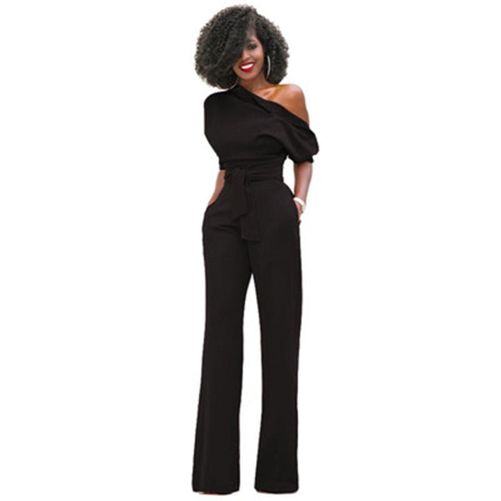 Combinaison femme ajustée bodycon, style élégant et moderne, idéale pour décontracté ou soirée.