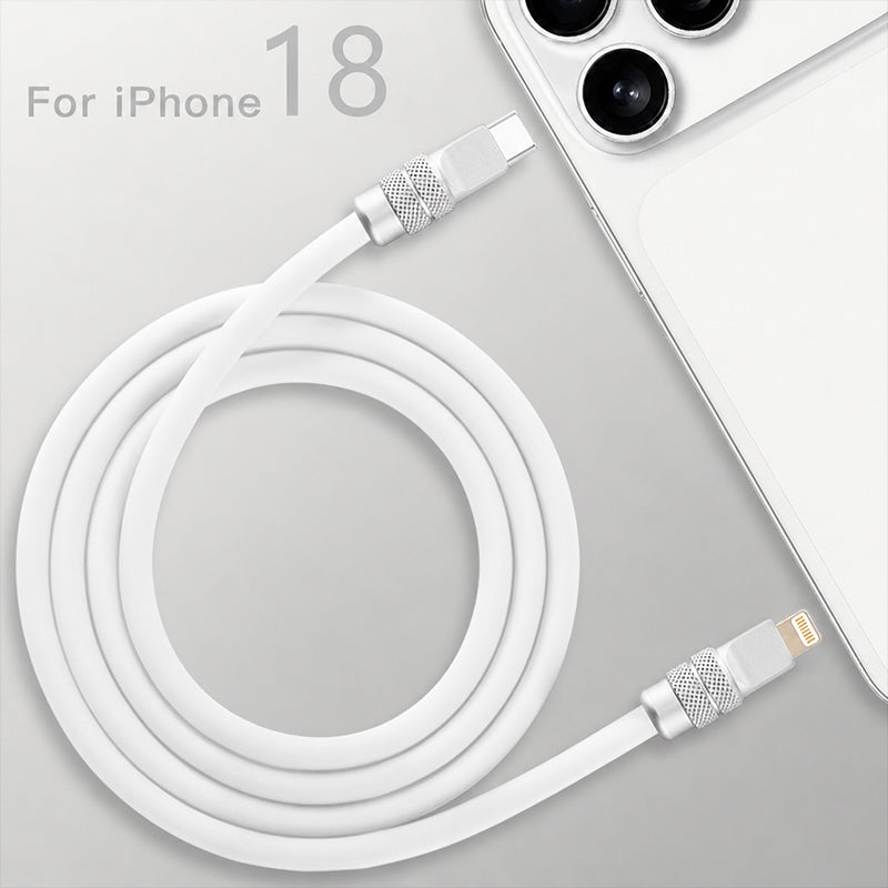 Le CHUBBYCABLE : câble USB-C 240W anodisé, accessoire indispensable pour une charge puissante.