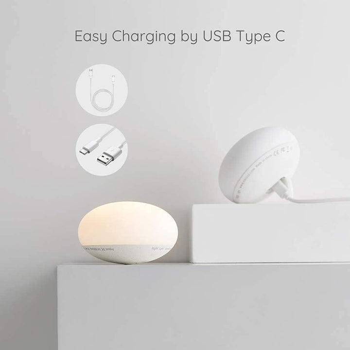 Veilleuse enfant rechargeable, silicone souple, lumière douce, idéale pour jeux et dodo.