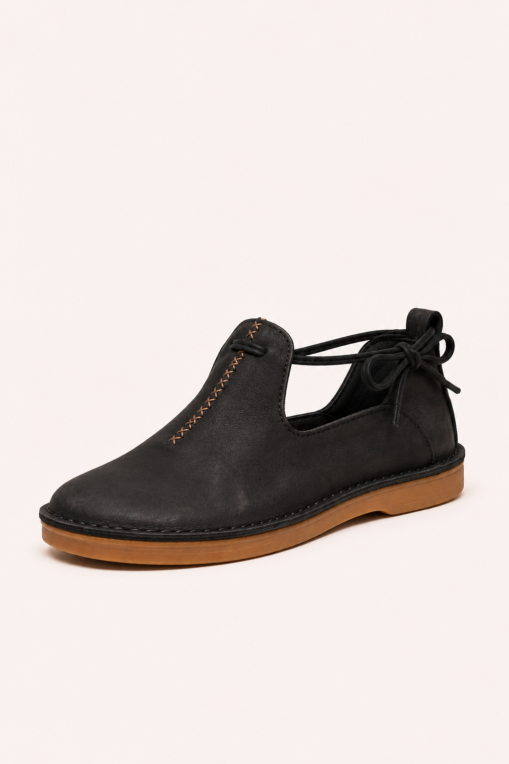 Chaussures plates décontractées femme, style élégant, confort ajustable pour l'été.