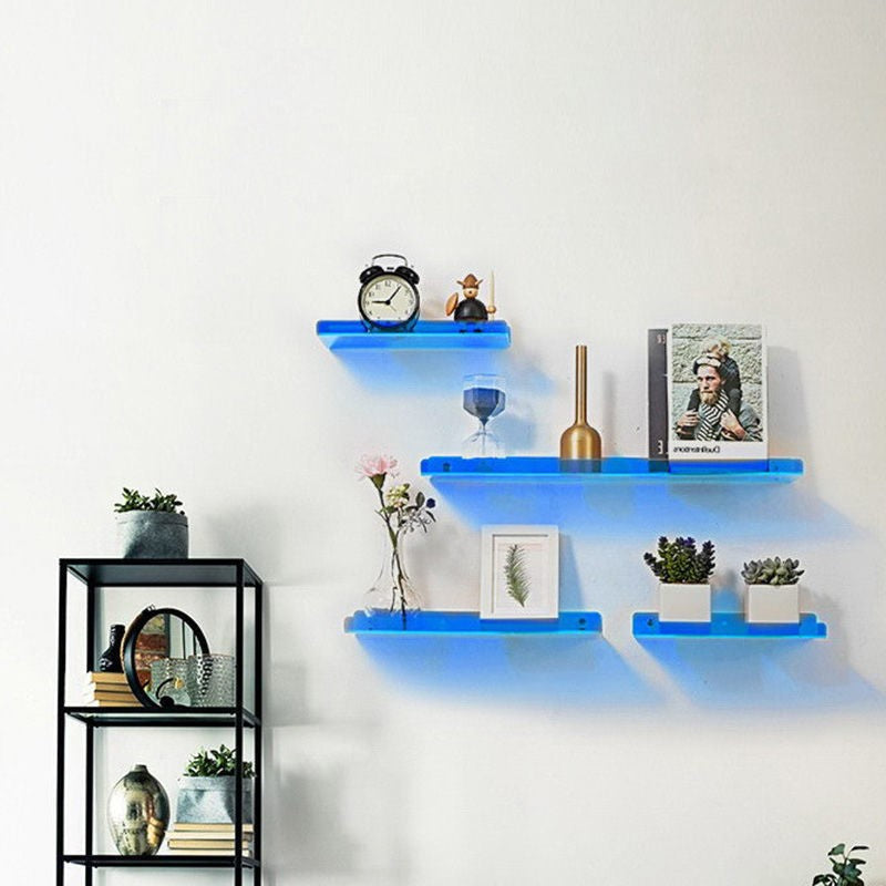 Design minimaliste étagère murale flottante industrielle, rangement élégant pour tout intérieur moderne.